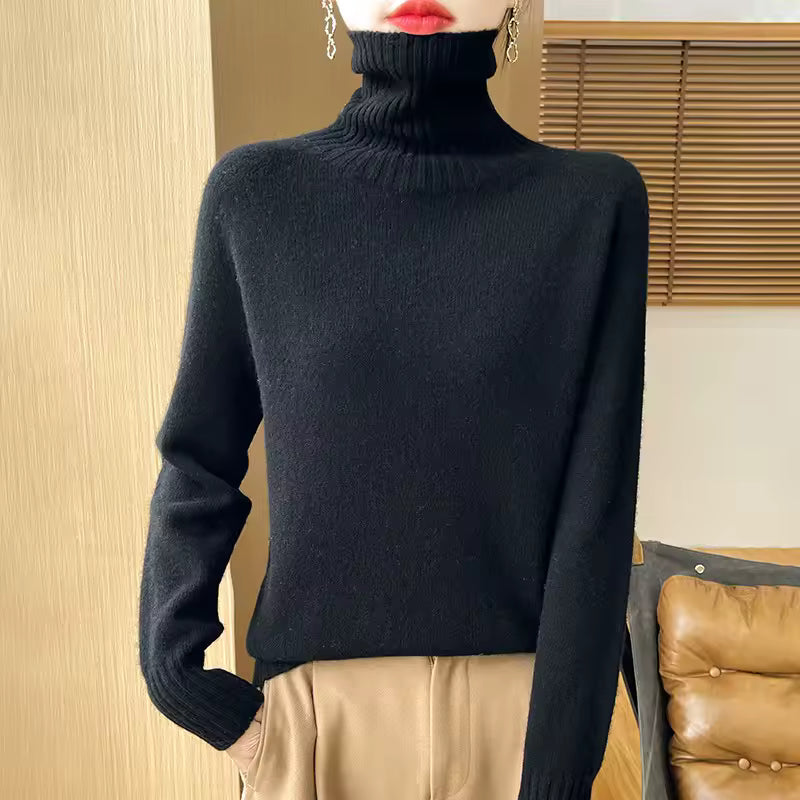 Essential Wool Blend Turtleneck