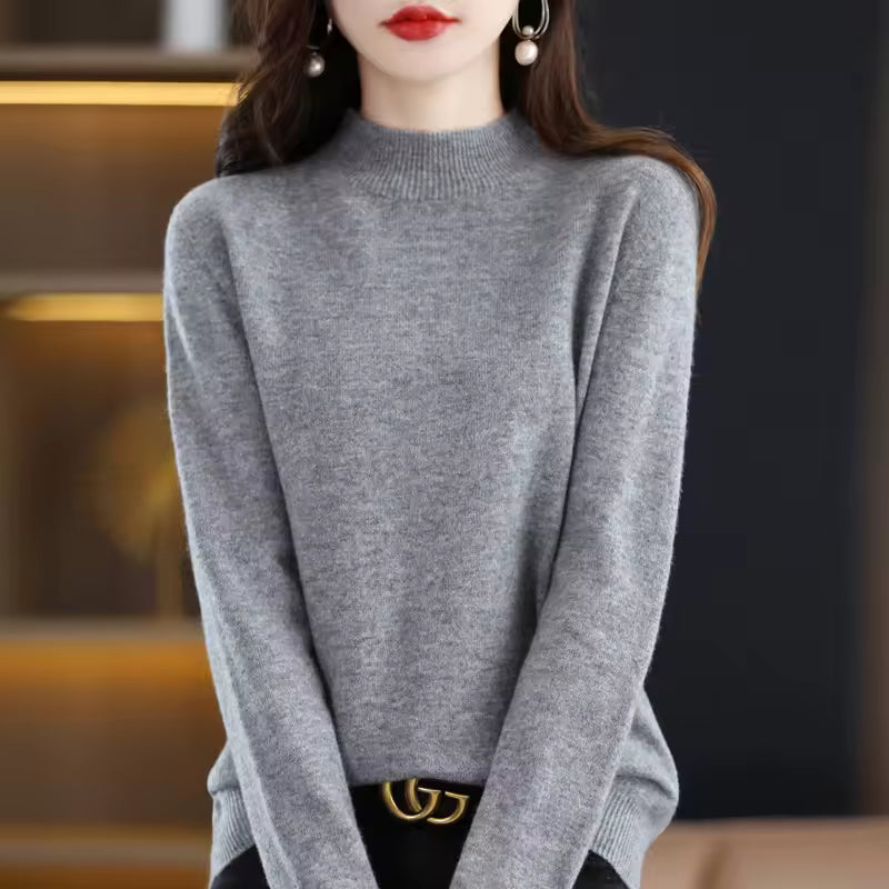 Essential Wool Blend Turtleneck